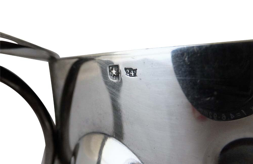 Oversized Engraved Silverplate Wine Tasting Cup-Taste de Vin-Wine & Food Related-Decorative Accessories-Erotic Antiques-AD & PS Antiques