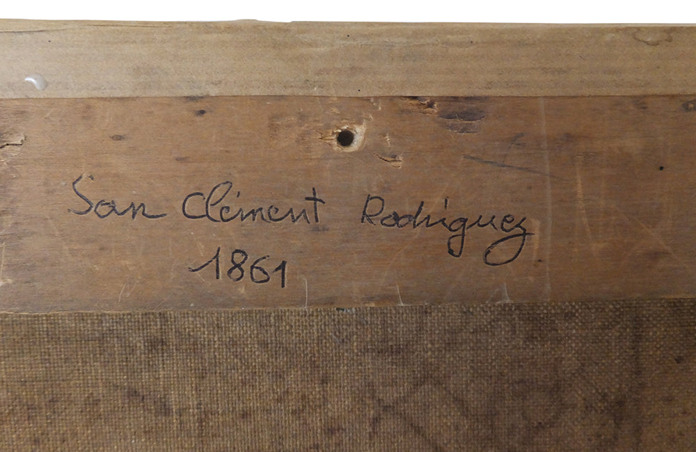 PAINTING OF GYPSY DANCER AND MUSICIANS