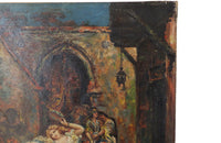 PAINTING OF GYPSY DANCER AND MUSICIANS