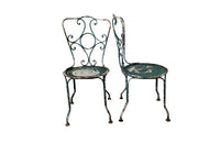 Pair of French Garden Chairs - Antique Garden Furniture - French Antiques -Garden Chairs - Iron Garden Chairs - Garden Antiques - Garden Furniture - Garden Seats - AD & PS Antiques