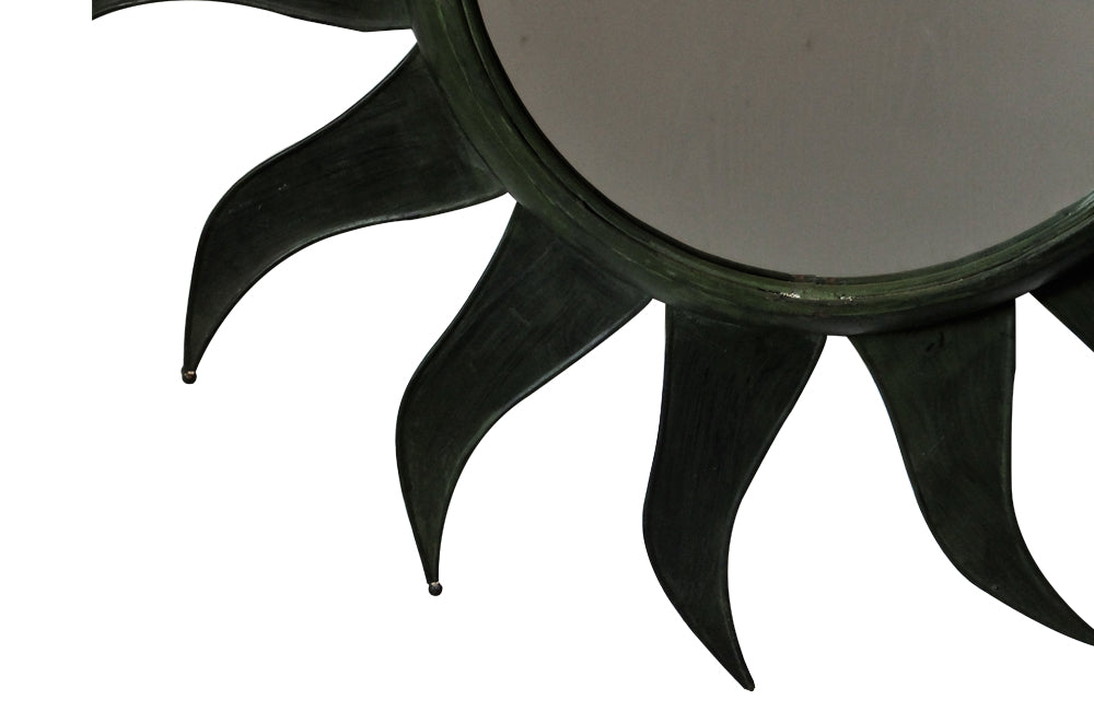 Pair of Sunburst Mirrors - Mid Century Mirrors - French Decorative Antiques - AD & PS Antiques