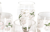 SET OF EIGHT PERRIER JOUET CHAMPAGNE FLUTES