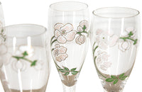 SET OF EIGHT PERRIER JOUET CHAMPAGNE FLUTES