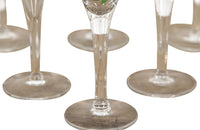 SET OF EIGHT PERRIER JOUET CHAMPAGNE FLUTES