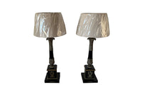 Pair Of Neo-Classical Revival Table Lamps - Antique Lighting - Pair of Lamps - Table Lamps - Lighting - Neo Classical Decoration - Antique Shops Tetbury - adpsantiques - AD & PS Antiques