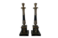 Pair Of Neo-Classical Revival Table Lamps - Antique Lighting - Pair of Lamps - Table Lamps - Lighting - Neo Classical Decoration - Antique Shops Tetbury - adpsantiques - AD & PS Antiques