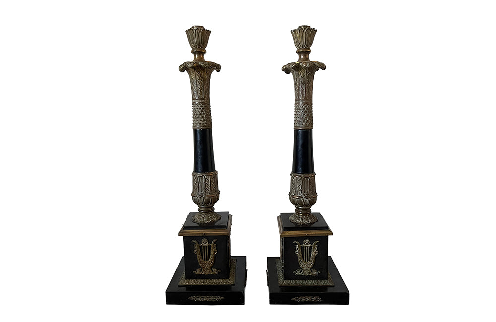 Pair Of Neo-Classical Revival Table Lamps - Antique Lighting - Pair of Lamps - Table Lamps - Lighting - Neo Classical Decoration - Antique Shops Tetbury - adpsantiques - AD & PS Antiques