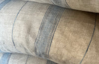 Pair Of French Antique Linen Cushions - French Decorative Antiques - Antique Textiles - Antique French Textiles - Cushions - Pillows - Soft Furnishings - Antique Decorative Accessories - Antique Shops Tetbury - adpsantiques - AD & PS Antiques