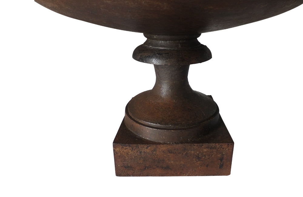 Pair of French 19th century cast iron planters-Antique Jardinieres-Garde Accessories-Garden Antiques-Garden-Iron Urns-French Antiques-AD & PS Antiques