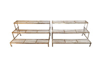 Pair of French Iron Plant Stands-Florist Stands-Garden Furniture-Garden Antiques-French Antiques-AD & PS Antiques