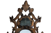 Pair of 19th Century Venetian Mirrored Appliques – Antique Wall Lights – Antique Mirrors - Italian Antiques - Wall Decoration - Carved Mirrors - Decorative Antiques - AD & PS Antiques