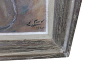 Large Signed Reclining Nude Painting - Oil on Canvas- Paintings- Signed Paintings- AD & PS Antiques