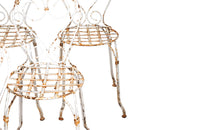 Six French Iron Garden Chairs - French Antiques - Garden Antiques -Garden Chairs - AD & PS Antiques