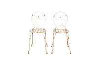 Six French Iron Garden Chairs - French Antiques - Garden Antiques -Garden Chairs - AD & PS Antiques