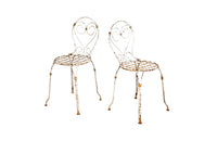 Six French Iron Garden Chairs - French Antiques - Garden Antiques -Garden Chairs - AD & PS Antiques