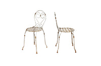 Six French Iron Garden Chairs - French Antiques - Garden Antiques -Garden Chairs - AD & PS Antiques