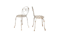 Six French Iron Garden Chairs - French Antiques - Garden Antiques -Garden Chairs - AD & PS Antiques