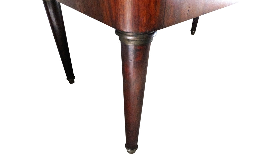 Small Marquetry French Commode-Marquetry Chest Of Drwaers-Louis XVI Revival Commode-Marble Top Chest of Drawers-French Antiques-Commodes & Chests of drawers-AD & PS Antiques