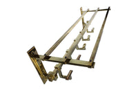 BRASS COAT & HAT RACK