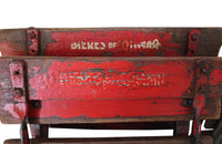 Set Of Six Folding French Antique Bistro Chairs - French Folding Garden Chairs - Antique French Cafe Chairs - French Antiques - Garden Antiques - Dining Chairs – French Garden Antiques - AD & PS Antiques