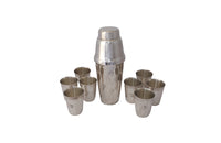 Art Deco Style Silverplated Playing Card Cocktail Shaker Set - Cocktail Shakers - Art Deco Style - French Decorative Antiques - Decorative Antiques - Decorative Accessories - Fine Dining Accessories - Gambling Accessories - Antique Shops Tetbury - AD & PS Antiquesh