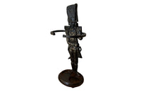 French Soldier Iron Umbrella Stick Stand - Decorative Antiques - French Decorative Antiques - Stick Stand - Umbrella Stand - Decorative Accessories - Antique Shops Tetbury - Iron Umbrella Stand - Military Theme - adpsantiques - AD & PS Antiques 