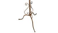 Vintage Spanish Gilt Iron Coat Stand - Mid Century Furniture - Spanish Antiques - Coat Stand - Portmanteau - Decorative Accessories - Hat Stand - adpsantiques - Antique Shops Tetbury - AD & PS Antiques