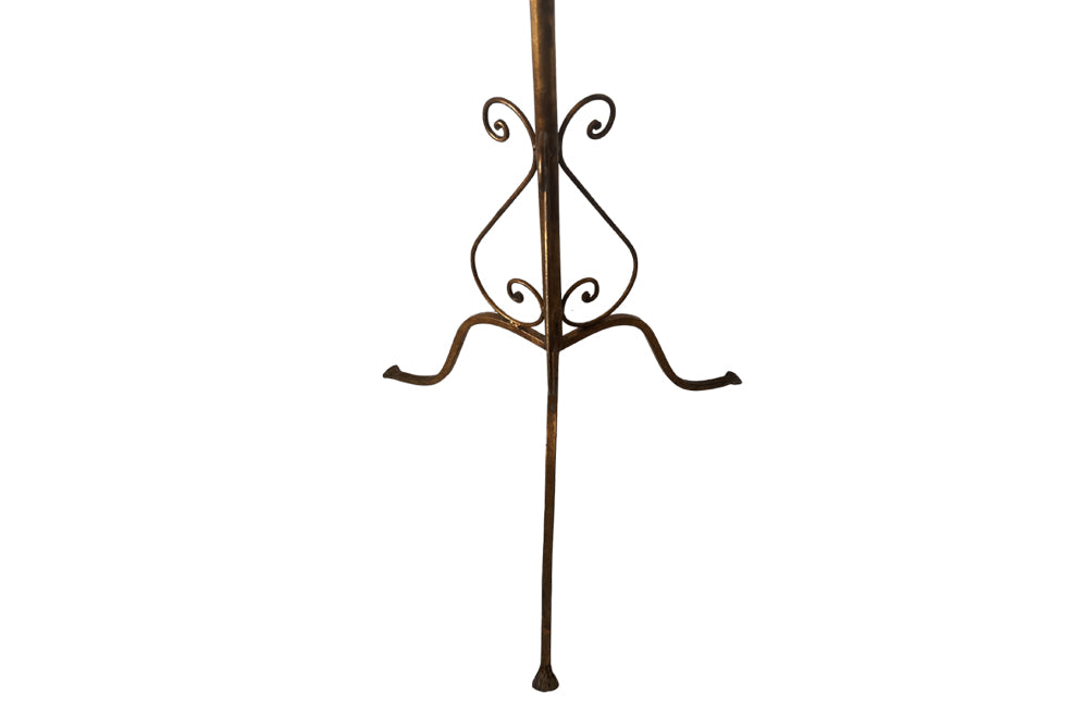 Vintage Spanish Gilt Iron Coat Stand - Mid Century Furniture - Spanish Antiques - Coat Stand - Portmanteau - Decorative Accessories - Hat Stand - adpsantiques - Antique Shops Tetbury - AD & PS Antiques