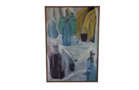 20th Century Still Life Painting by Liliane Hatt - Still Life Pinting - French Decorative Antiques - Modern Art - Wall Art - Decorative Accessories - Oil On Canvas -Still Life Art - Antique Shops Tetbury - AD & PS Antiques