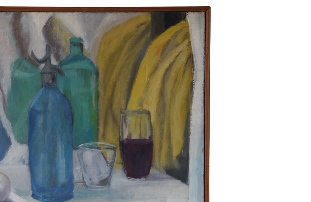 20th Century Still Life Painting by Liliane Hatt - Still Life Pinting - French Decorative Antiques - Modern Art - Wall Art - Decorative Accessories - Oil On Canvas -Still Life Art - Antique Shops Tetbury - AD & PS Antiques