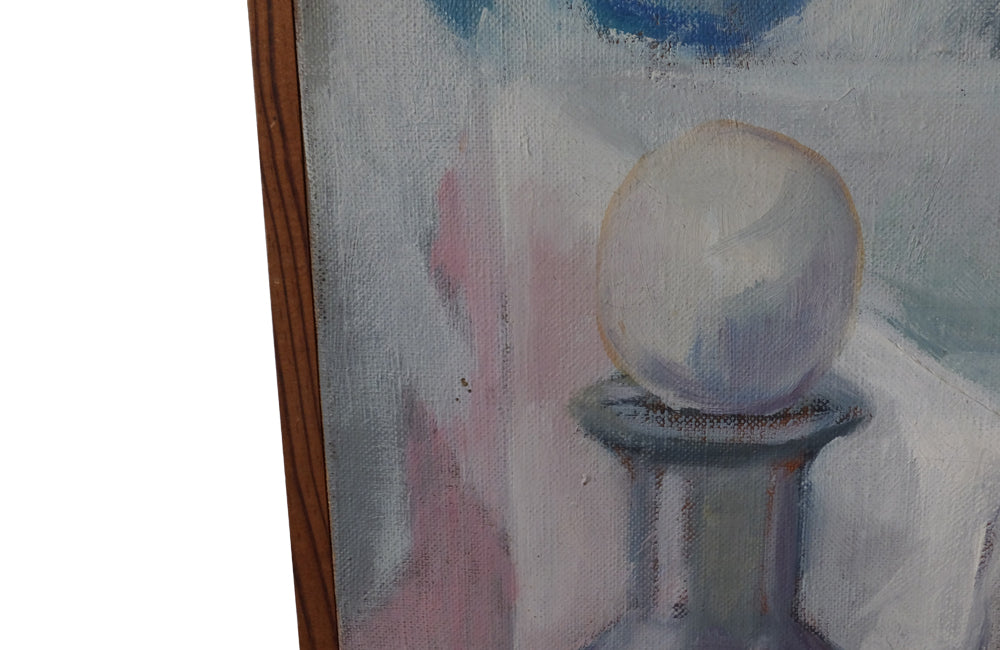 20th Century Still Life Painting by Liliane Hatt - Still Life Pinting - French Decorative Antiques - Modern Art - Wall Art - Decorative Accessories - Oil On Canvas -Still Life Art - Antique Shops Tetbury - AD & PS Antiques