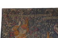 Large Wall Hanging 'Tubal Cain & Giohargus'-Tapestry-Wall Decoration-Wall Hanging-Decorative Accessories-Decorative Antiques-French Antiques-AD & PS Antiques