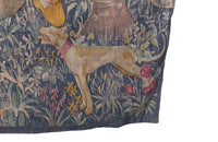 Large Wall Hanging 'Tubal Cain & Giohargus'-Tapestry-Wall Decoration-Wall Hanging-Decorative Accessories-Decorative Antiques-French Antiques-AD & PS Antiques