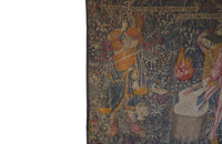 Large Wall Hanging 'Tubal Cain & Giohargus'-Tapestry-Wall Decoration-Wall Hanging-Decorative Accessories-Decorative Antiques-French Antiques-AD & PS Antiques