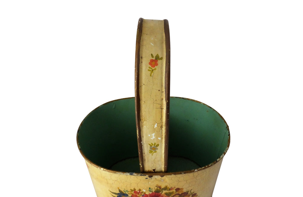 Early 20th Century Tole Bottle Carrier - Toleware - Bottle Holder - Decorative Accessories - French Decorative Antiques - Antique Shops Tetbury - French Decorative Accessories - adpsantiques - AD & PS Antiques