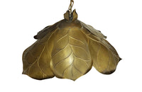 Vintage Leaf Hanging Light-Vintage Lightiing-French Vintage Hanging Light-AD & PS Antiques