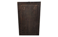 FRENCH WALNUT FRAMED MIRROR