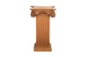 CARVED NEO-CLASSICAL REVIVAL COLUMN PEDESTAL