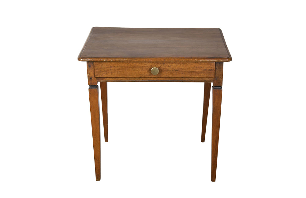 19th Century Directoire Cherrywood Side Table - French Antique Furniture - Antique Side Tables -Directoire Furniture - Antique Bedside Tables - Antique End Tables - Antique Tables - French Antiques - AD & PS Antiques