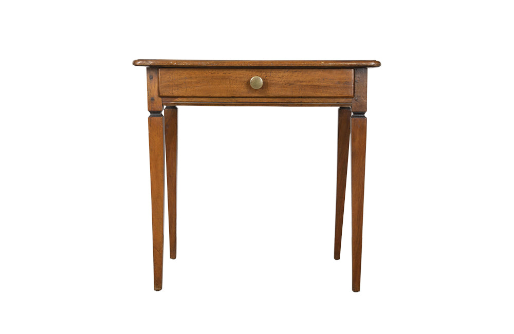 19th Century Directoire Cherrywood Side Table - French Antique Furniture - Antique Side Tables -Directoire Furniture - Antique Bedside Tables - Antique End Tables - Antique Tables - French Antiques - AD & PS Antiques