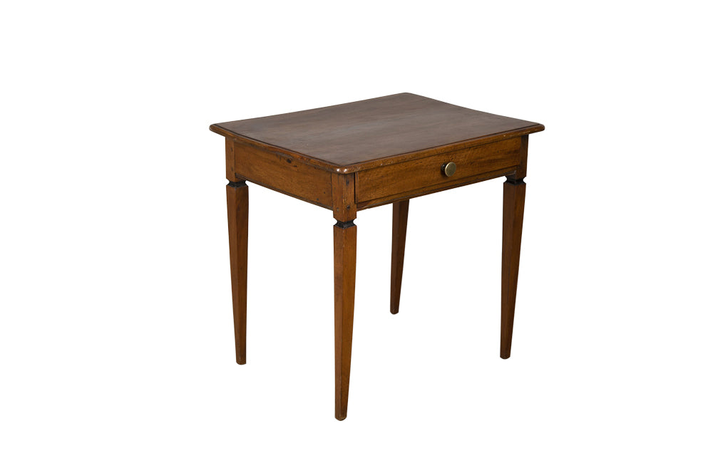 19th Century Directoire Cherrywood Side Table - French Antique Furniture - Antique Side Tables -Directoire Furniture - Antique Bedside Tables - Antique End Tables - Antique Tables - French Antiques - AD & PS Antiques