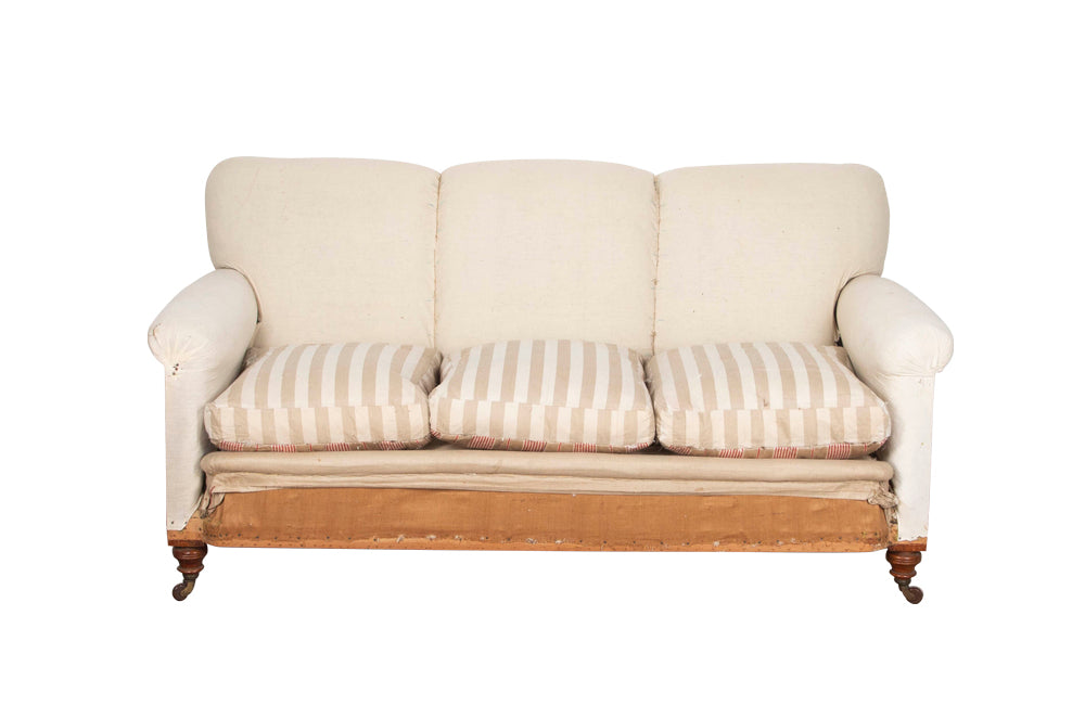 Large English Country House Howard Style sofa - Antique Furniture - Antique Sofas -  AD & PS Antiques