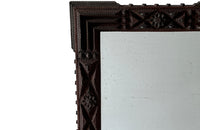 French Antique Tramp Art Mirror - French Decorative Antiques - Antique Mirrors - Folk Art - Tramp Art - Art Populaire - Mirrors - Decorative Mirrors - Antique Shops Tetbury - adpsantiques - AD & PS Antiques