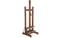Antique French Artist's Easel-Decorative Accessories-French Antiques-Easel-Artist Studio-AD & PS Antiques