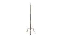 FRENCH BRASS REEDED FLOOR LAMP