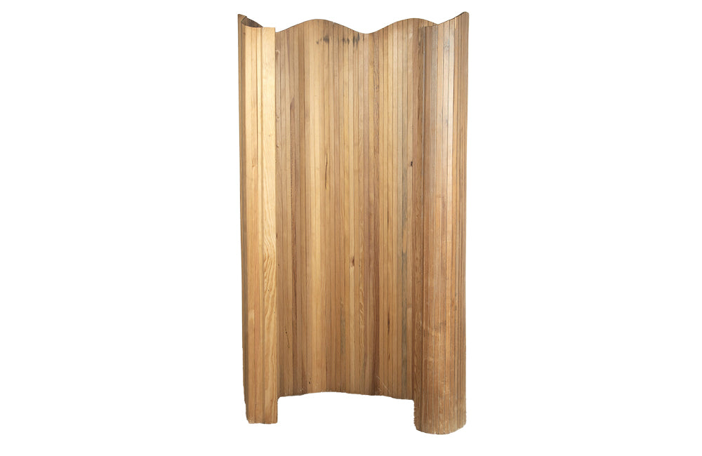 French Vintage Rolling Screen – Vintage Screen - Mid Century Modern - Room Divider - French Antiques - French Mid Century Furniture - AD & PS Antiques