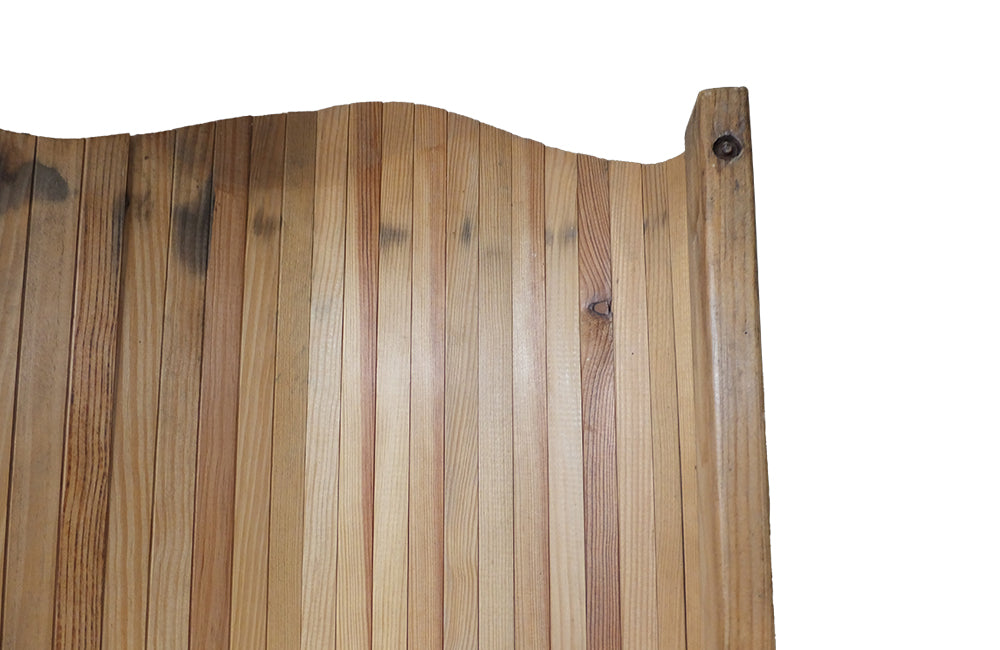 French Vintage Rolling Screen – Vintage Screen - Mid Century Modern - Room Divider - French Antiques - French Mid Century Furniture - AD & PS Antiques