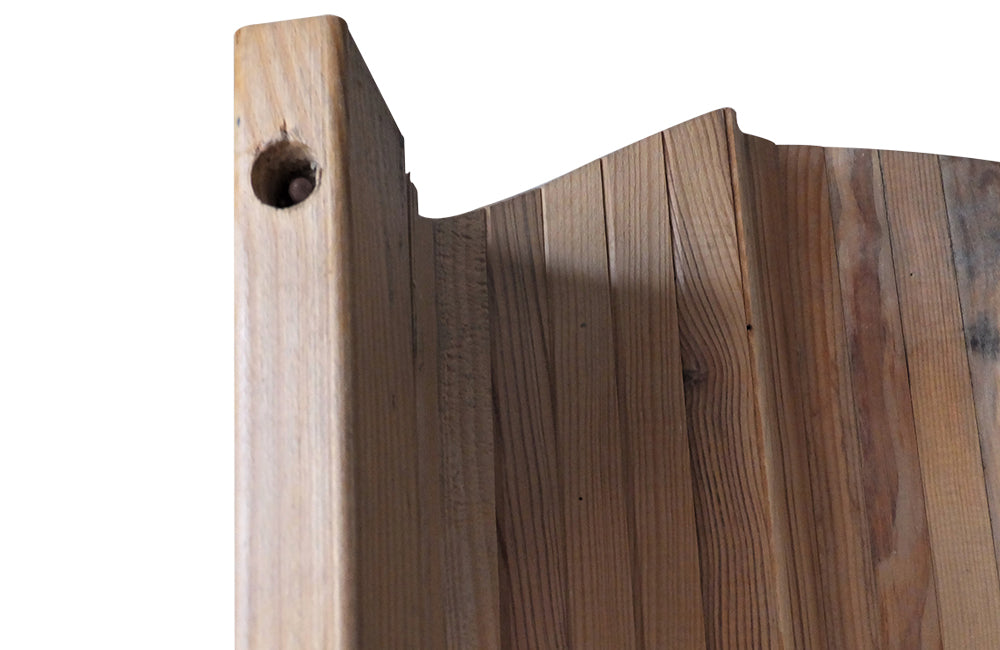 French Vintage Rolling Screen – Vintage Screen - Mid Century Modern - Room Divider - French Antiques - French Mid Century Furniture - AD & PS Antiques