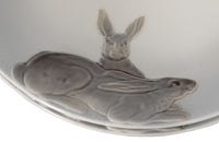 Geshutzt 1930's 13 piece game dinner service decorated with animals and birds - Decorative Antiques