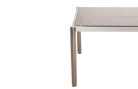 George Ciancimino Glass Top Dining Table - Mid Century Glass dining table - French Mid Century Furniture - AD & PS Antiques